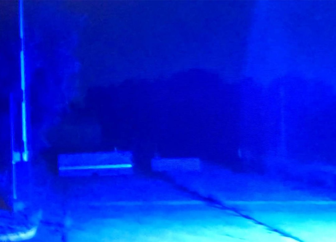 The world is blue at its edges