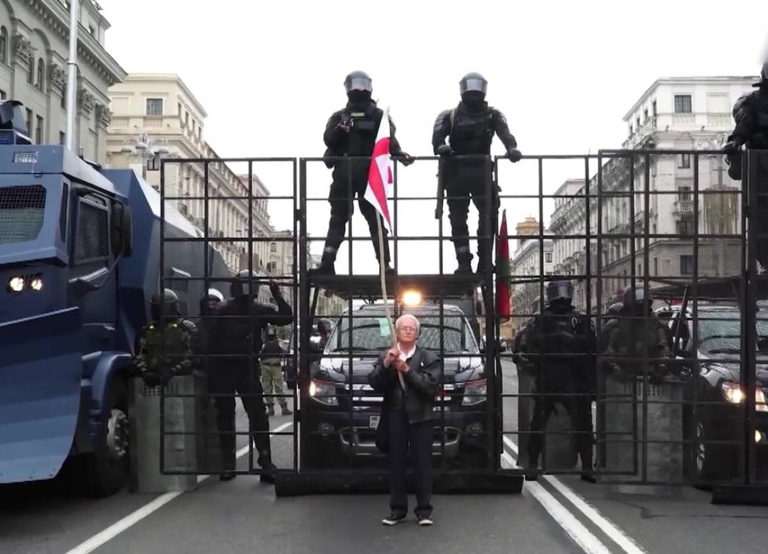 And suddenly the revolution has a female face...